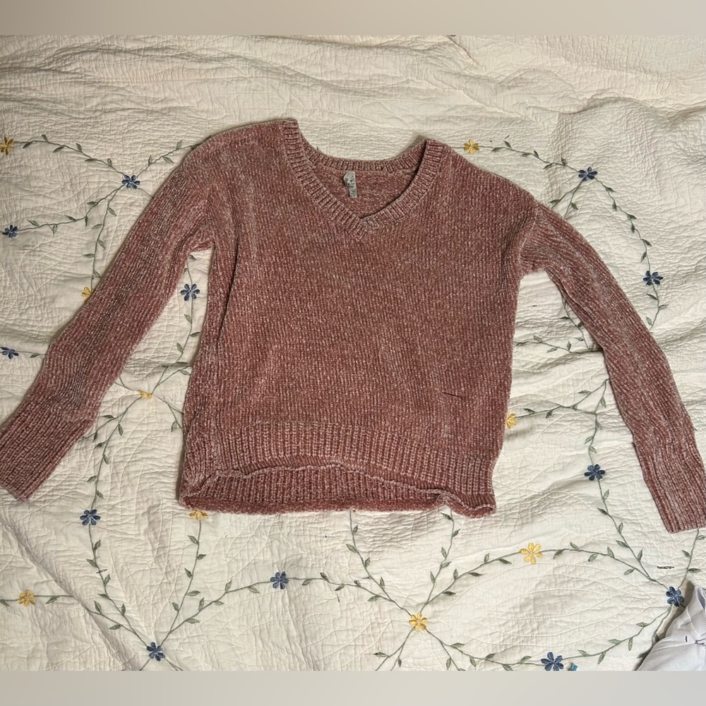 Pink sweater